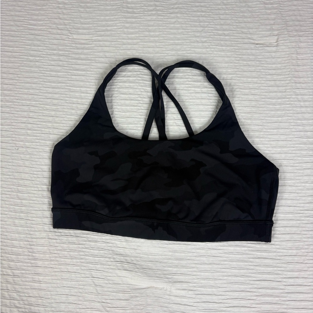 lululemon athletica Black Camo Sports Bra - Picture 2 of 6